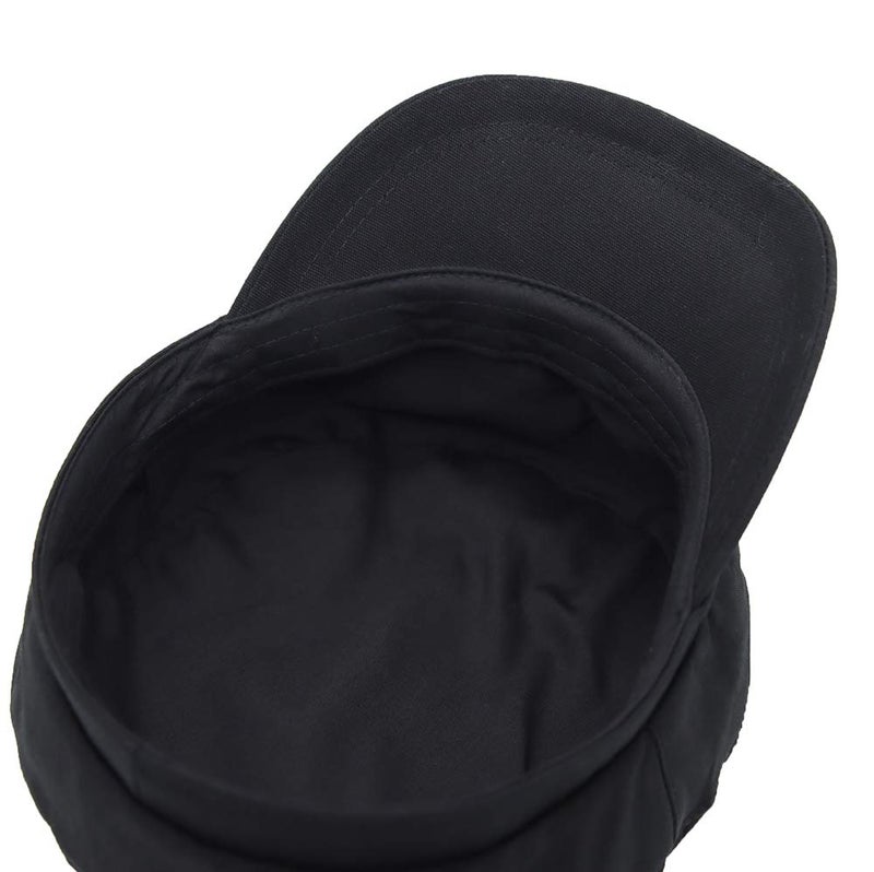 WITHMOONS Seaman Hat Original Adjustable Breton Style Fiddler Hat MAAD0967 (Black) - Image 4